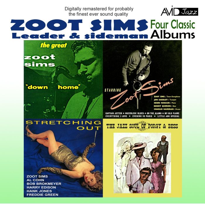 ZOOT SIMS - FOUR CLASSIC ALBUMS