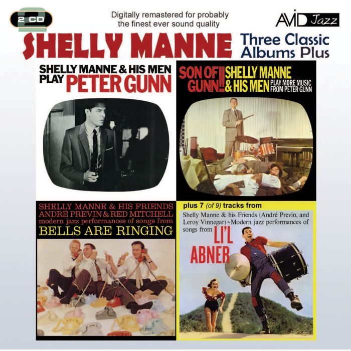 SHELLY MANNE - THREE CLASSIC ALBUMS PLUS