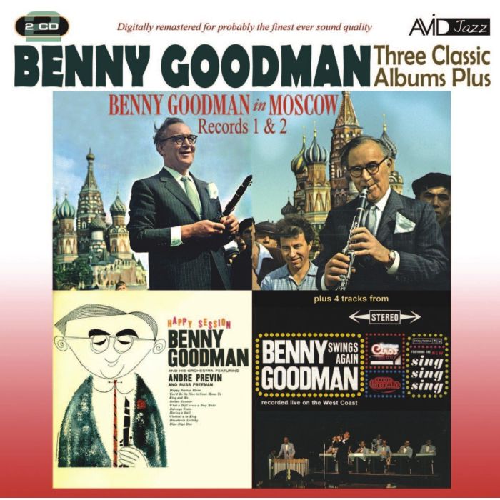 BENNY GOODMAN - THREE CLASSIC ALBUMS PLUS