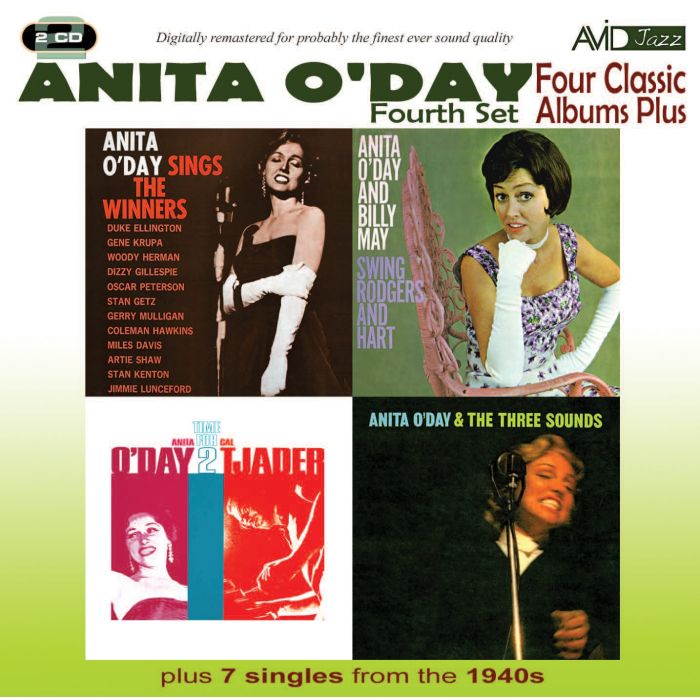 ANITA O'DAY - FOUR CLASSIC ALBUMS PLUS