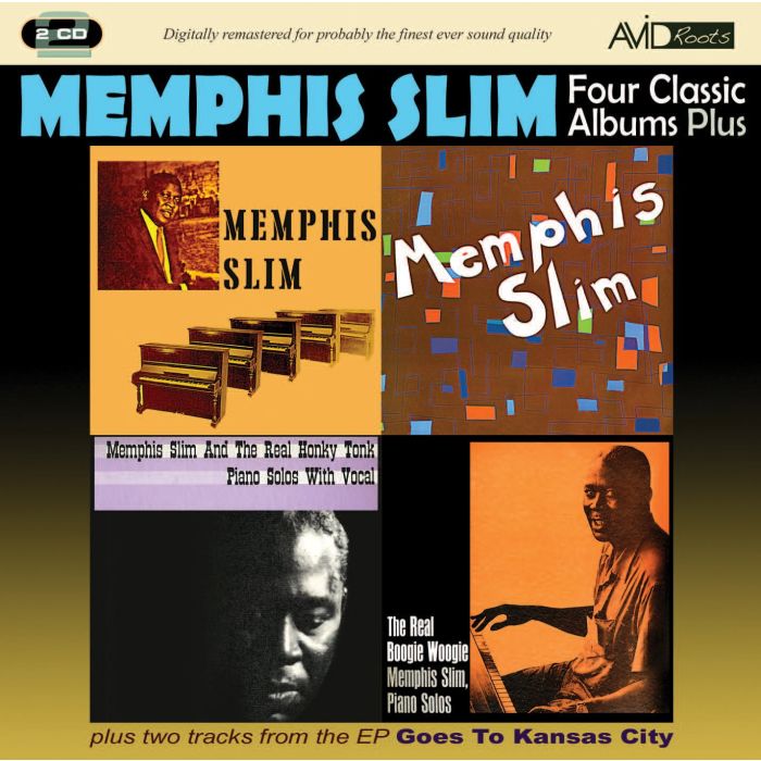 MEMPHIS SLIM - FOUR CLASSIC ALBUMS PLUS