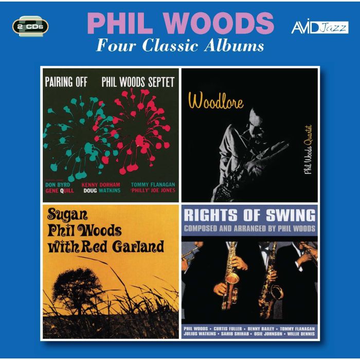 PHIL WOODS - FOUR CLASSIC ALBUMS