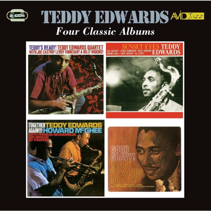 TEDDY EDWARDS - FOUR CLASSIC ALBUMS