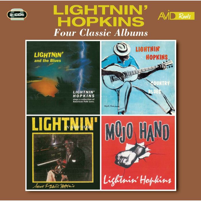 LIGHTNIN' HOPKINS - FOUR CLASSIC ALBUMS