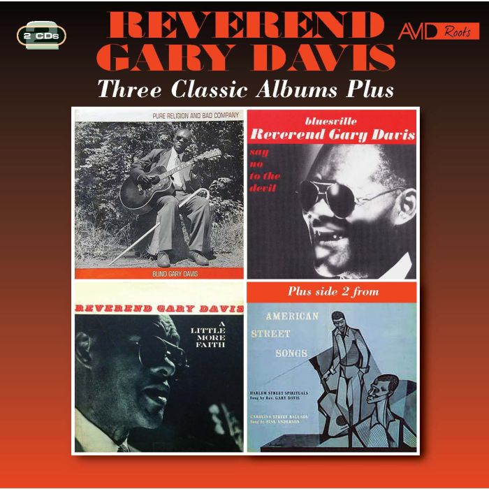 REVEREND GARY DAVIS - THREE CLASSIC ALBUMS PLUS