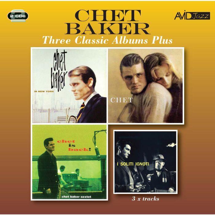 CHET BAKER - THREE CLASSIC ALBUMS PLUS