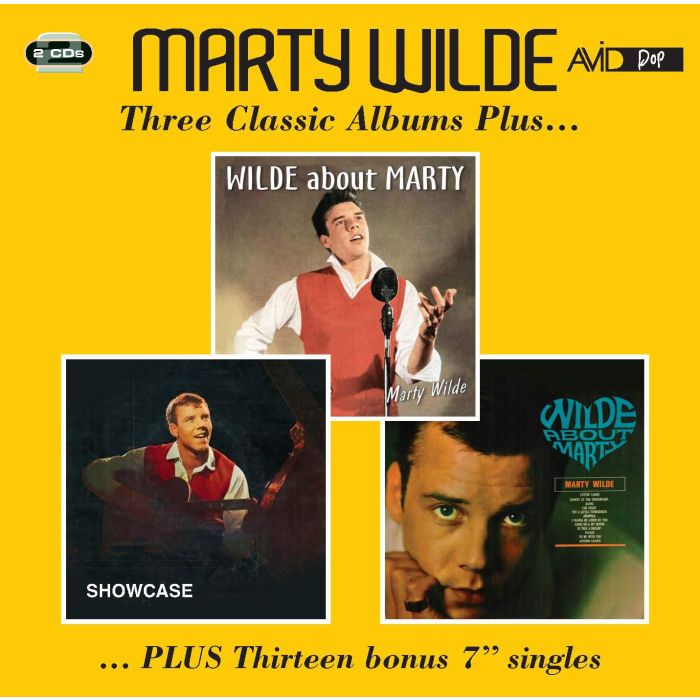 MARTY WILDE - THREE CLASSIC ALBUMS PLUS