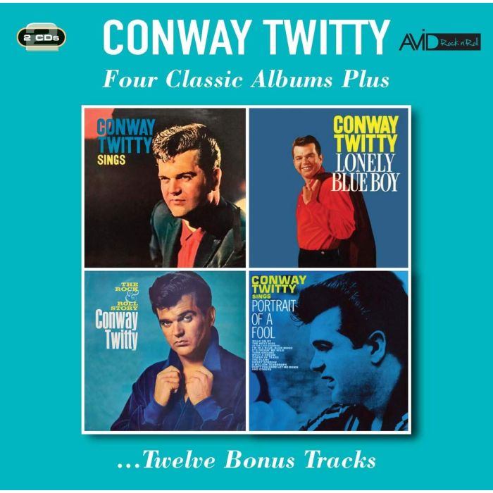 CONWAY TWITTY - FOUR CLASSIC ALBUMS PLUS