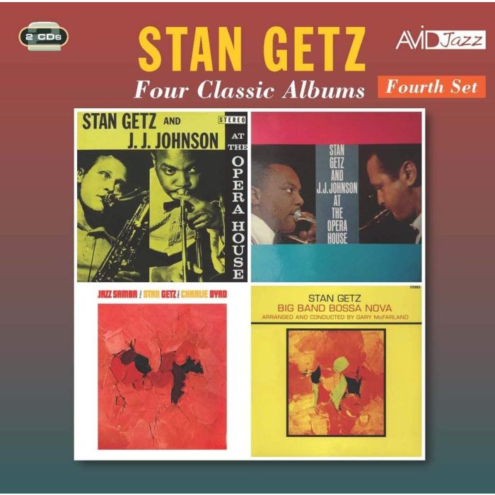 STAN GETZ - AT THE OPERA HOUSE CHICAGO / JAZZ SAMBA / BIG BAND BOSSA NOVA (2C