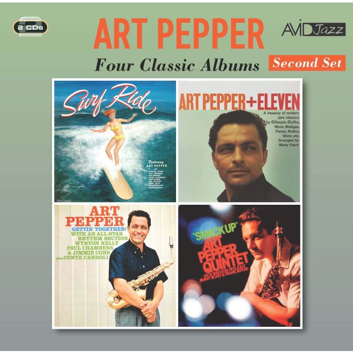 ART PEPPER - SURF RIDE / ART PEPPER + 11 / GETTING TOGETHER / SMACK UP
