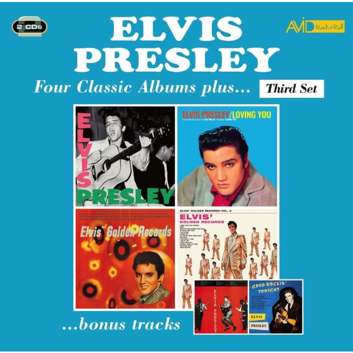ELVIS PRESLEY - ROCK & ROLL / LOVING YOU / ELVIS' GOLDEN RECORDS VOL 1 & 2