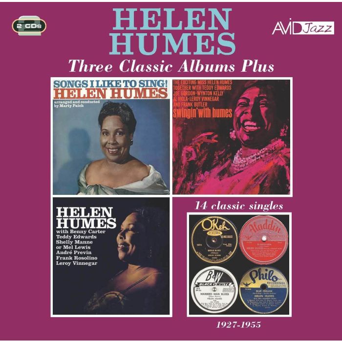 HELEN HUMES - SONGS I LIKE TO SING / SWINGIN' WITH HUMES / HELEN HUMES