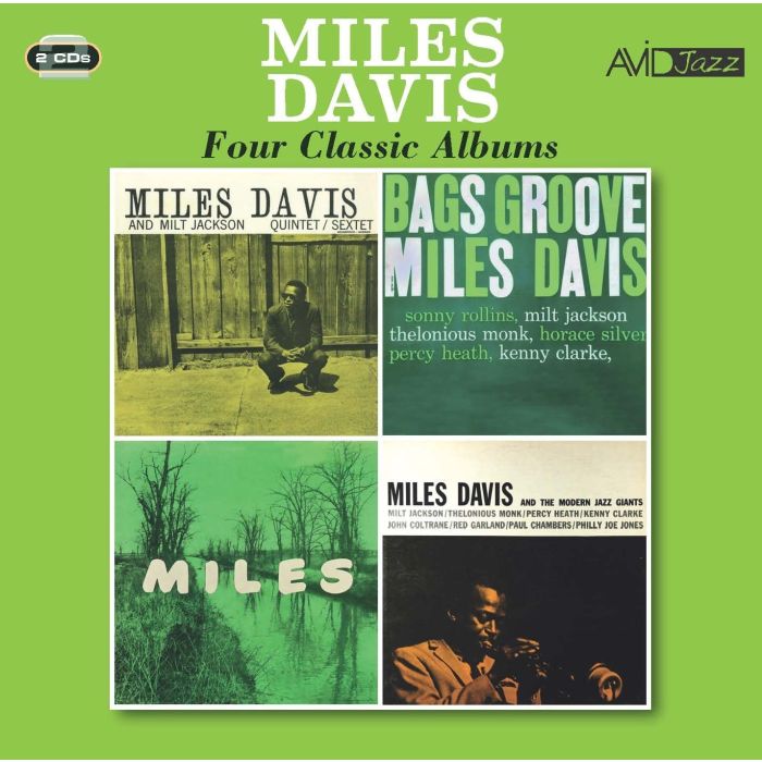 MILES DAVIS - WITH MILT JACKSON / BAGS GROOVE / MILES / AND MODERN JAZZ GIANTS