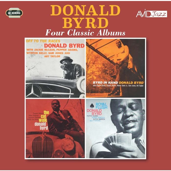 DONALD BYRD - OFF TO THE RACES / BYRD IN HAND / THE CAT WALK / ROYAL FLUSH