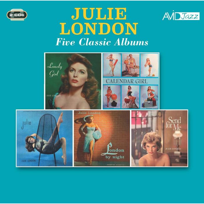 JULIE LONDON - LONELY GIRL / CALENDAR GIRL / JULIE / LONDON BY NIGHT / SEND FOR