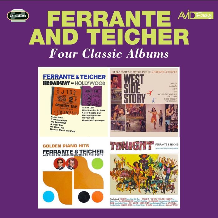FERRANTE & TEICHER - BROADWAY TO HOLLYWOOD/MUSIC FROM THE MOTION PICTURE WEST SIDE STO