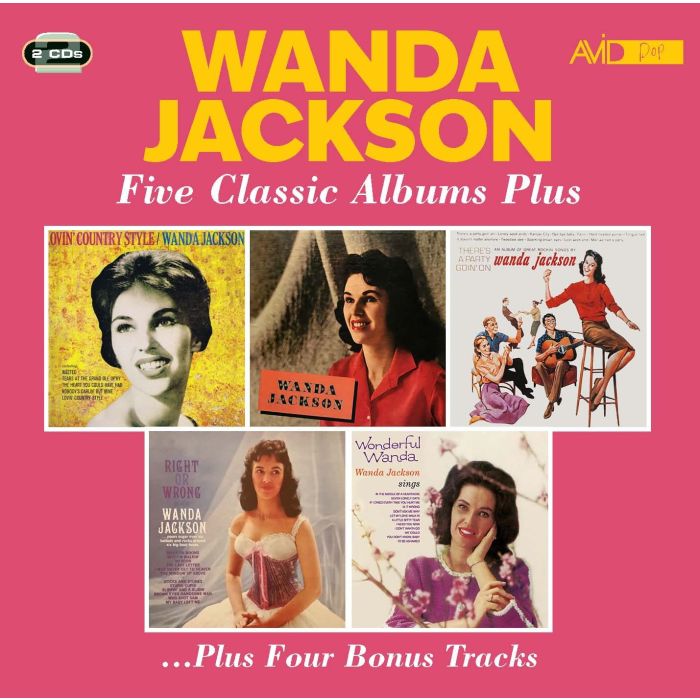WANDA JACKSON - LOVIN' COUNTRY STYLE / WANDA JACKSON / THESE'S A PARTY GOING ON /