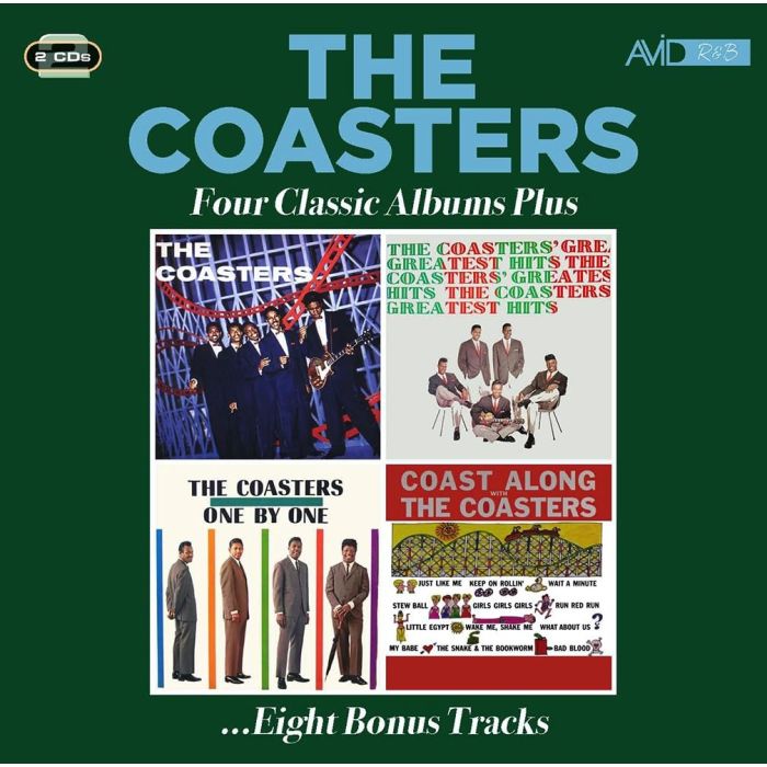 COASTERS - COASTERS / GREATEST HITS / ONE BY ONE / COAST ALONG W/ THE COASTE