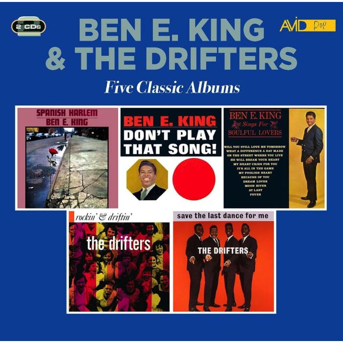 BEN E; THE DRIFTERS KING - SPANISH HARLEM / DON'T PLAY THAT SONG / SINGS FOR SOULFUL LOVERS