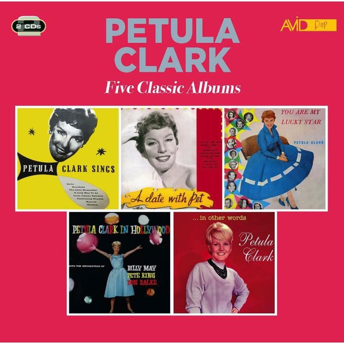 PETULA CLARK - PET CLARK SINGS / DATE W/ PET / YOU ARE MY LUCKY STAR / IN HOLLYW