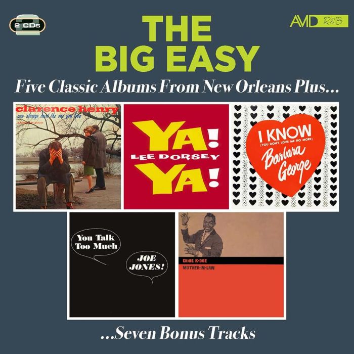 VARIOUS ARTISTS - BIG EASY: FIVE CLASSIC ALBUMS FROM NEW ORLEANS