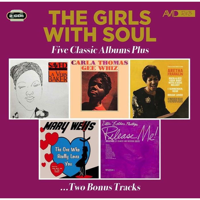 VARIOUS ARTISTS - GIRLS W/ SOUL - 5 CLASSIC ALBUMS