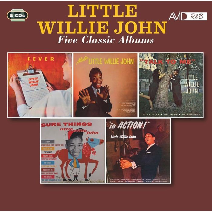 LITTLE WILLIE JOHN - FIVE CLASSIC ALBUMS
