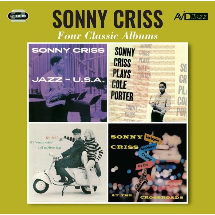 SONNY CRISS - 4 CLASSIC ALBUMS: JAZZ USA / PLAYS COLE PORTER / GO MAN / AT THE