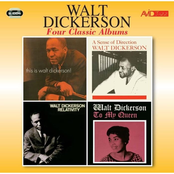 WALT DICKERSON - 4 CLASSIC ALBUMS: THIS IS WALT DICKERSON / SENSE OF DIRECTION / R