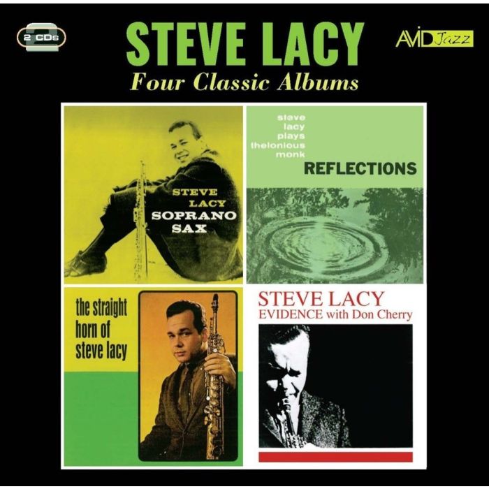 STEVE LACY - 4 CLASSIC ALBUMS: SOPRANO SAX / REFLECTIONS: PLAYS T. MONK / STRA