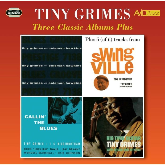 TINY GRIMES - 3 CLASSIC ALBUMS PLUS: BLUES GROOVE / CALLIN THE BLUES / BIG TIME
