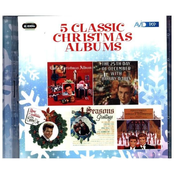 PRESLEY,ELVIS / DARIN,BOBBY / VEE,BOBBY / FOUR SEASONS / EVERLY BROTHERS - 5 CLASSIC CHRISTMAS ALBUMS