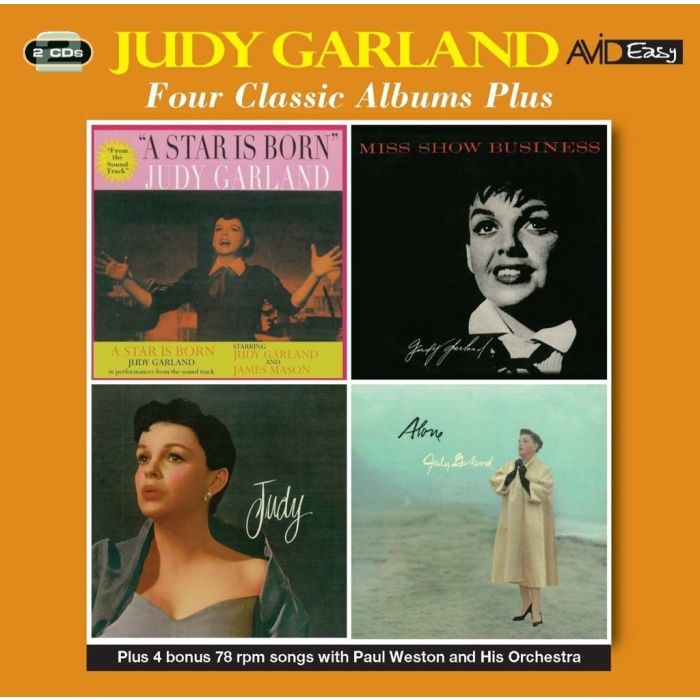 JUDY GARLAND - STAR IS BORN / MISS SHOW BUSINESS / JUDY / ALONE (BONUS TRACKS)