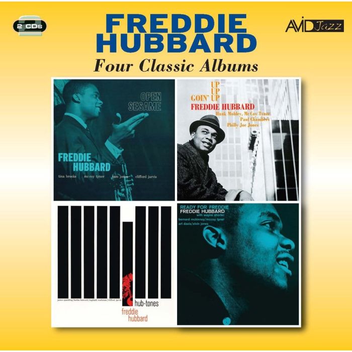 FREDDIE HUBBARD - FOUR CLASSIC ALBUMS (OPEN SESAME/GOIN' UP/HUB-TONES/READY FOR FRE