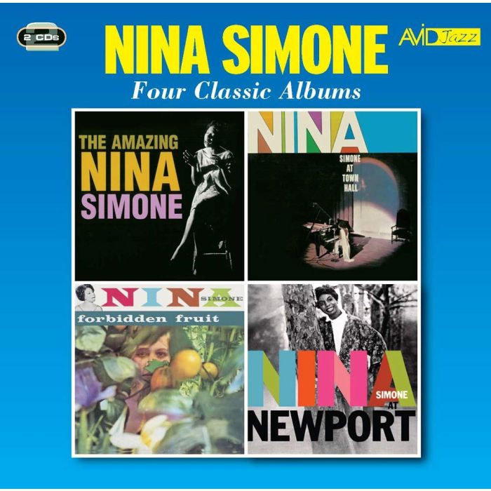 NINA SIMONE - AMAZING / AT TOWN HALL / FORBIDDEN FRUIT / AT NEWPORT
