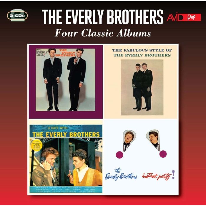 EVERLY BROTHERS - IT'S EVERLY TIME / FABULOUS STYLE OF / DATE WITH / INSTANT PARTY