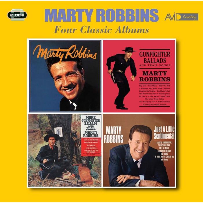 MARTY ROBBINS - MARTY ROBBINS/GUNFIGHTER BALLADS & TRAIL SONGS/MORE GUNFIGHTER BA