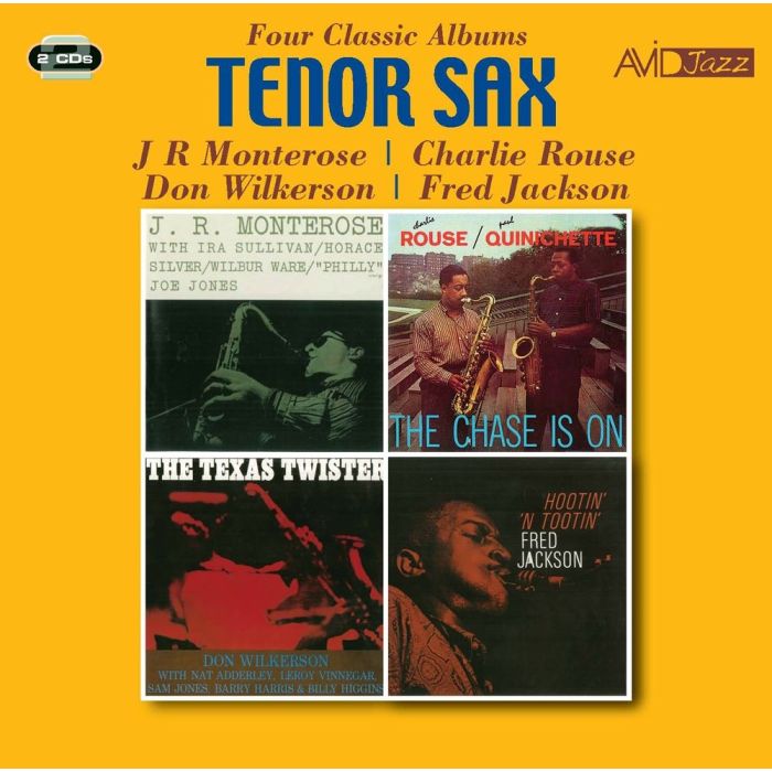 MONTEROSE,J.R.; ROUSE,CHARLIE; WILKERSON,DON; JACKSON,FRED - TENOR SAX (J.R. MONTEROSE / THE CHASE IS ON / THE TEXAS TWISTER /