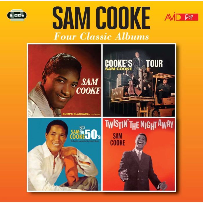 SAM COOKE - 4 CLASSIC ALBUMS: SAM COOKE / COOKE'S TOUR / HITS OF THE 50S / TW