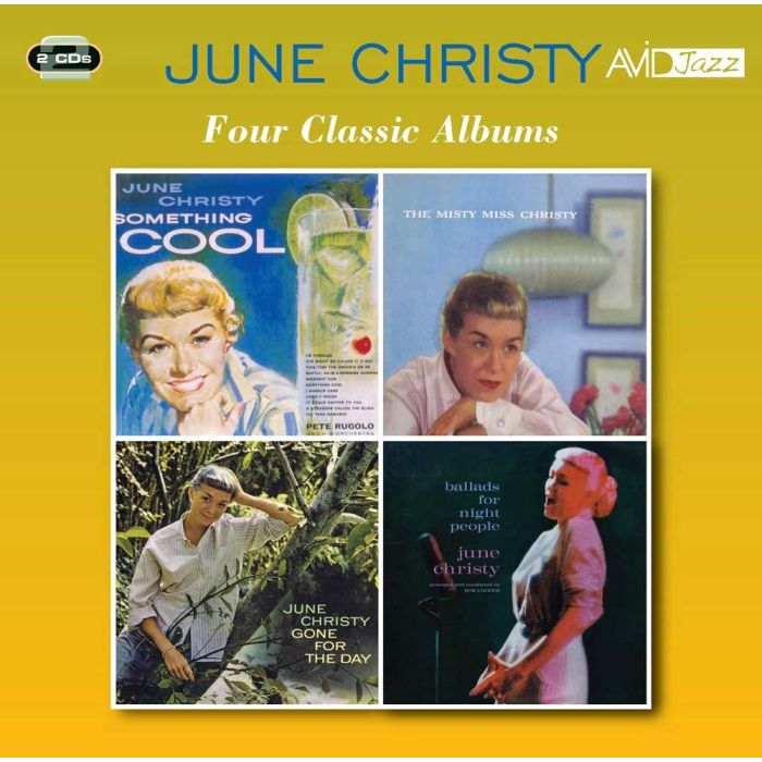 JUNE CHRISTY - 4 CLASSIC ALBUMS: SOMETHING COOL / MISTY MISS CHRISTY / GONE FOR