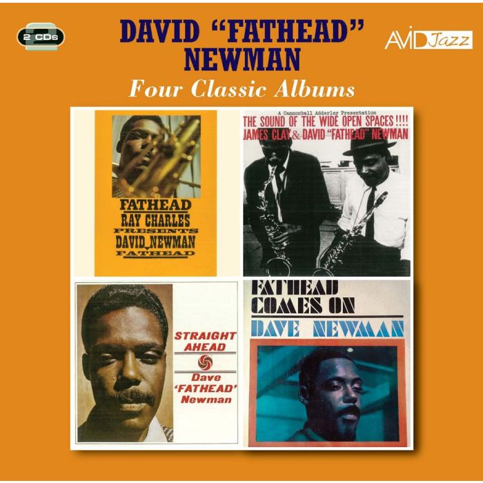 DAVID FATHEAD NEWMAN - RAY CHARLES PRESENTS DAVID NEWMAN / SOUND OF WIDE OPEN SPACES / S
