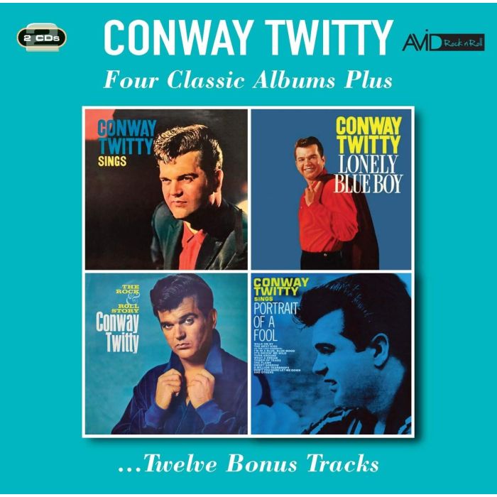 CONWAY TWITTY - CONWAY TWITTY SINGS / LONELY BLUE BOY / ROCK & ROLL STORY / PORTR