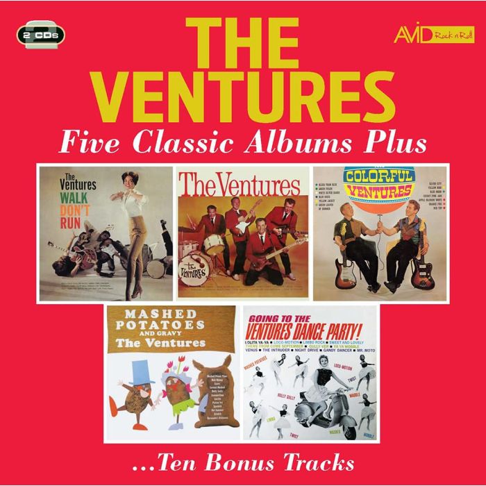 VENTURES - WALK DON'T RUN / VENTURES / COLORFUL VENTURES / MASHED POTATOES &