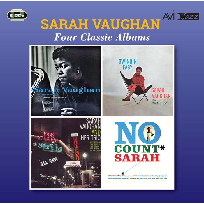 SARAH VAUGHAN - SARAH VAUGHAN WITH CLIFFORD BROWN / SWINGIN EASY / AT MISTER KELL