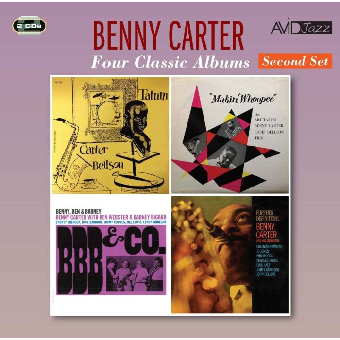 BENNY CARTER - TATUM, CARTER, BELLSON TRIO / MAKIN WHOOPEE / BBB & CO / FURTHER
