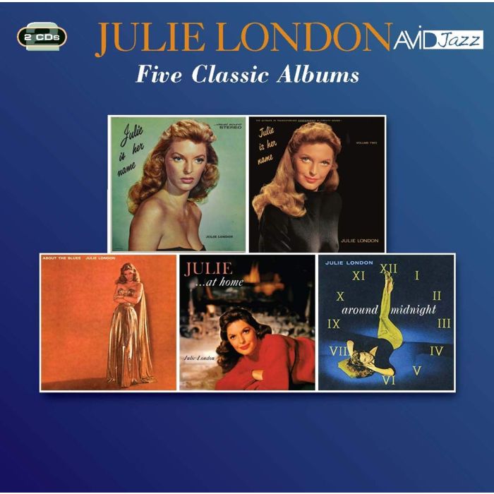 JULIE LONDON - JULIE IS HER NAME / JULIE IS HER NAME VOL 2 / ABOUT THE BLUES / J