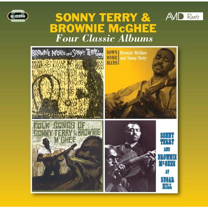TERRY,SONNY & BROWNIE MCGHEE - SING / DOWN HOME BLUES / FOLK SONGS OF SONNY TERRY & BROWNIE MCGH