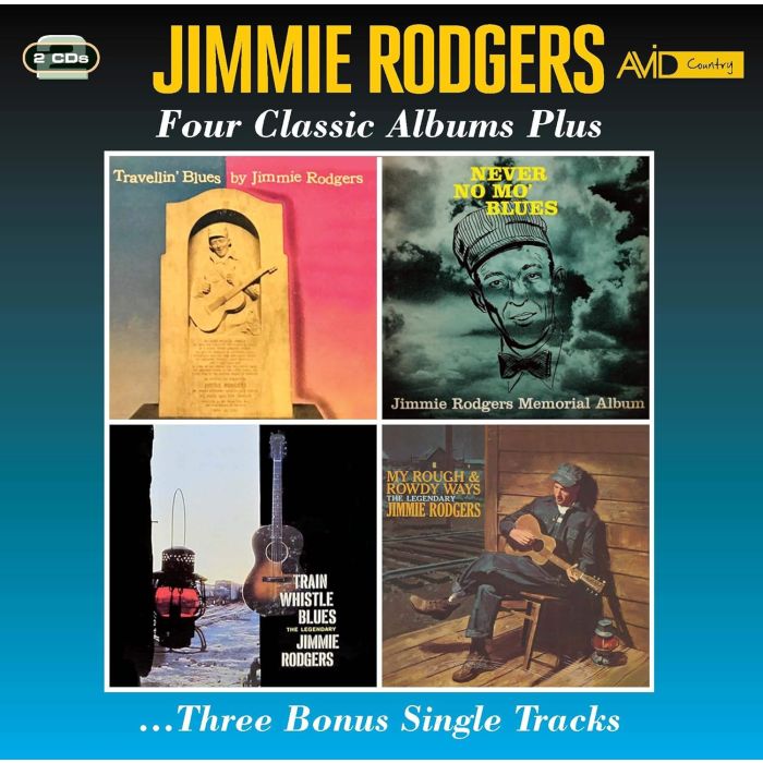 JIMMIE RODGERS - TRAVELLIN BLUES / NEVER NO MO BLUES / TRAIN WHISTLE BLUES / MY RO