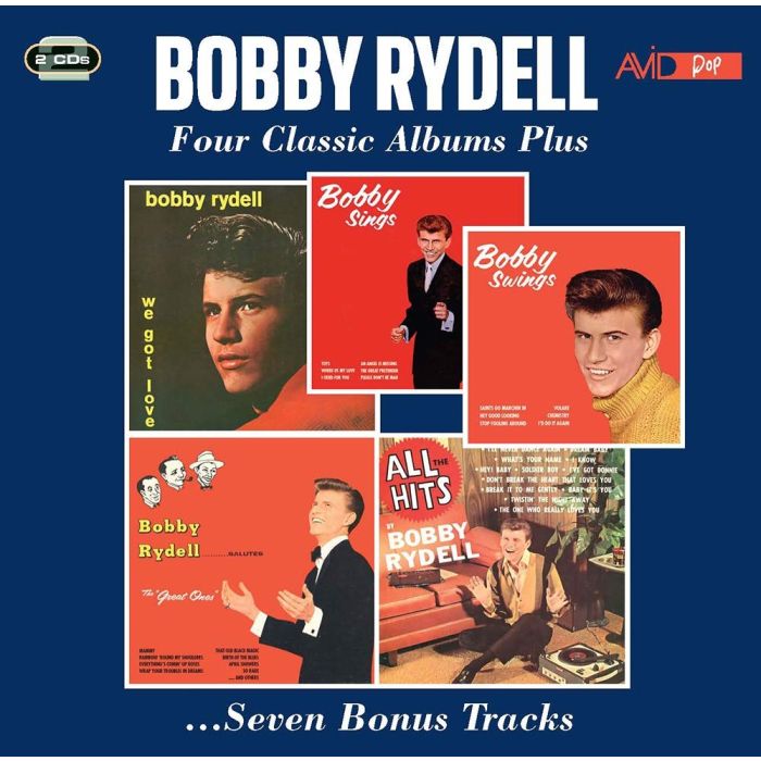 BOBBY RYDELL - WE GOT LOVE / BOBBY SINGS - BOBBY SWINGS / SALUTES THE GREAT ONES