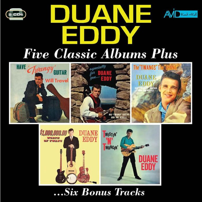 DUANE EDDY - HAVE TWANGY GUITAR WILL TRAVEL / ESPECIALLY FOR YOU / TWANG'S THE